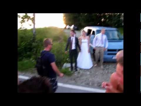 Po meczu... Młoda Para i Kibice Lubania & Zapory