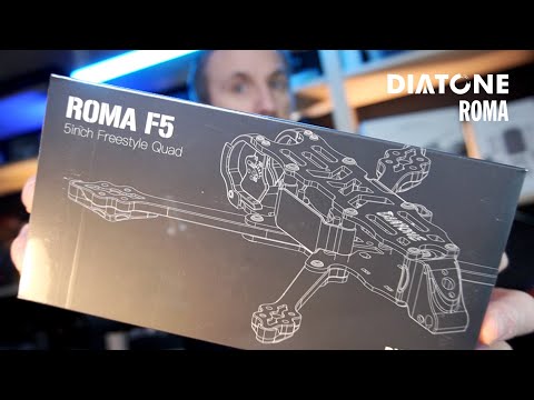 Diatone Roma F5 fpv Freestyle Quad Frame Analog