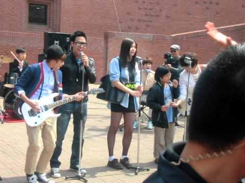 110409 Super Junior K.R.Y MV making in Daehanlo