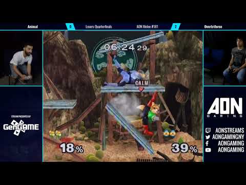 AON Melee #181 Losers Quarterfinals Overtriforce vs Animal