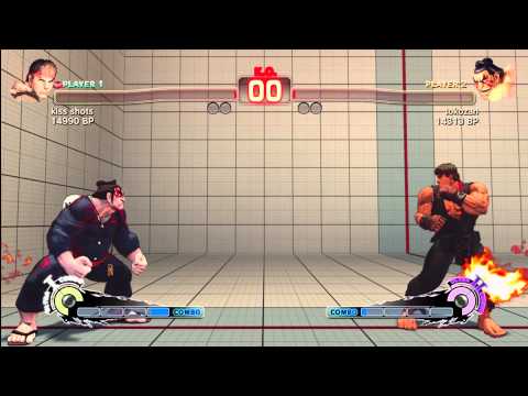 kiss shots (RY) vs tokozan (HO) SSF4 Ranked Match (1080i)
