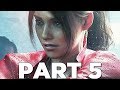 RESIDENT EVIL 2 REMAKE Walkthrough Gameplay Part 5 HEART KEY RE2 CLAIRE
