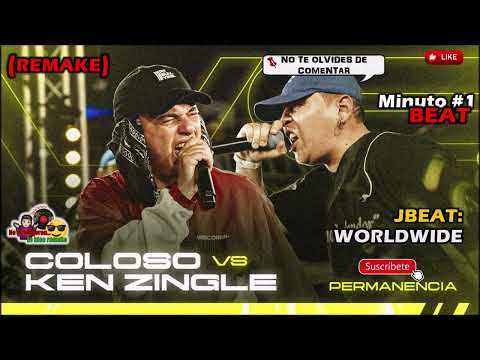 JBEAT: WORLDWIDE - COLOSO vs KEN ZINGLE - Minuto #1 #FMSCOLOMBIA J6 T2 #REMAKE #NLSLHR