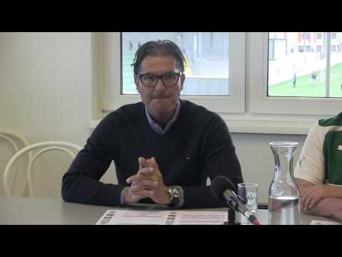 Pressekonferenz nach SV Mattersburg vs. Austria Wien