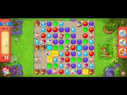 Hard Level 10679 ▪︎ no hacks, real play ☆ Gardenscapes by Anne