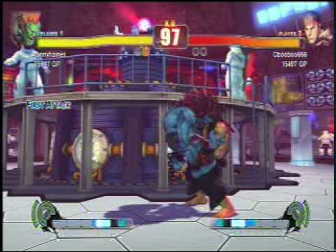Street Fighter 4 G1-E EVO Training (Cbooboo666)RYU VS BLANKA(rannyhaines)
