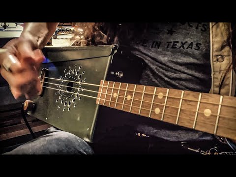 "Gimme Back My Bullets" on AMMO BOX GUITAR! - Lynyrd Skynyrd Guitar Cover