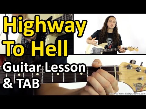 Highway To Hell Chords - Guitar Lesson & TAB