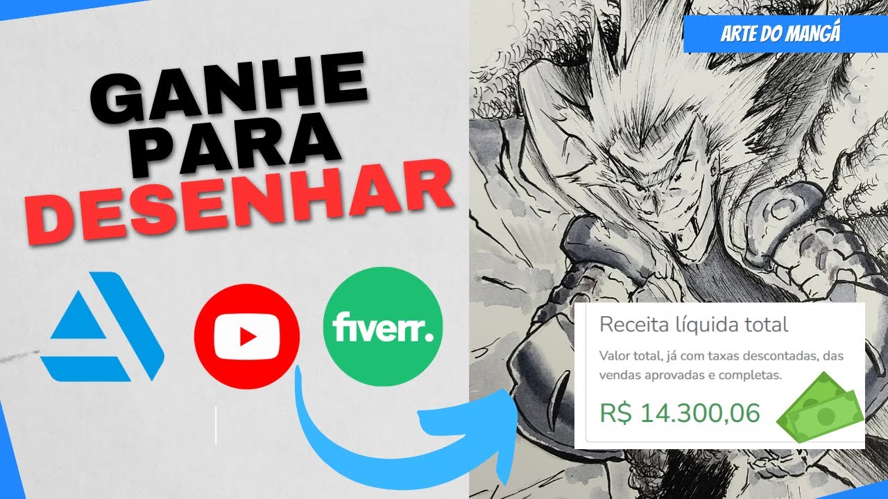 4 Formas Para ganhar DINHEIRO com DESENHOS ( VIVA DE ARTE NO BRASIL)