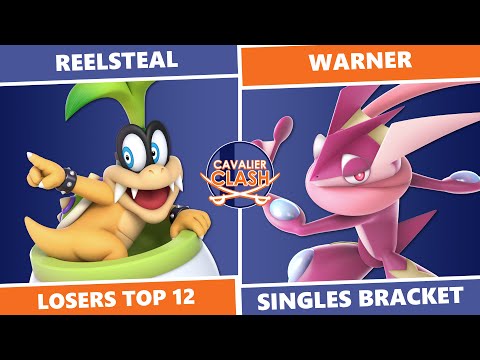 Cavalier Clash 4: Losers Top 12 - Reelsteal (Bowser Jr.) Vs Warner (Greninja) SSBU Singles