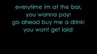 ALCOHOL by the millionaires lyrics