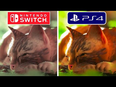 Stray PS4 vs Nintendo Switch Graphics Comparison