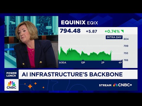 Equinix CEO: AI inference in business process needs connectivity which we do