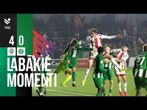 1. kārta: FK Liepāja 4:0 FK Metta (Labākie momenti)