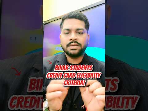 Bihar Student Credit Card Agreement, Sanction Letter & Bank Disbursement
