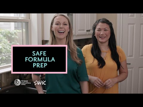Safe Formula Prep | Texas WIC for Breastfeeding Support | BreastmilkCounts.com