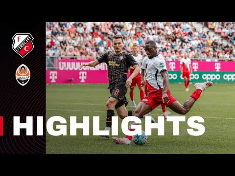 HIGHLIGHTS | FC Utrecht en Shakhtar Donetsk spelen gelijk in benefietwedstrijd  📺