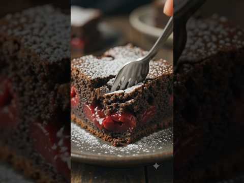 Posne kocke sa višnjama i makom 🍒🌱