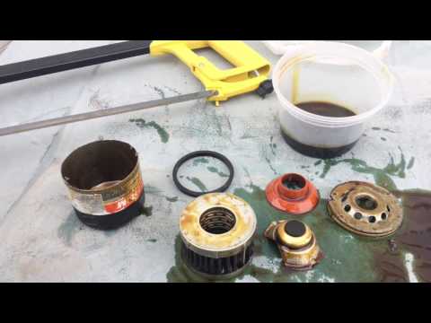 Fram Ultra Synthetic oil filter- disassembly after 7000 MILES