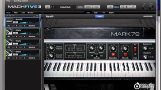 Video thumbnail for Motu MachFive 3 Mark 79 Electric Piano review by SoundsAndGear