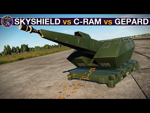 Rheinmetall Skyshield vs C-RAM vs Gepard: Best Air Defence Gun? | DCS