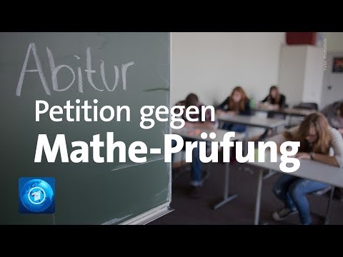 Klagen über zu schwere Mathe-Abitur-Prüfung