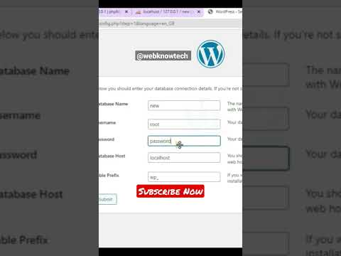 How to Setup Wordpress On Localhost [ Xampp ] #shorts #wordpress #tech #learn #xampp
