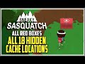 Sneaky Sasquatch All Secret Cache Locations (Town Included)