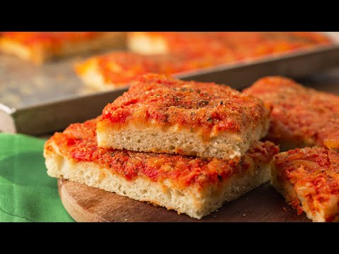 SFINCIONE PALERMITANO - Morbido come una spugna!