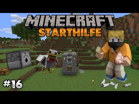 Minecraft Starter Guide - Chicken Farm #16