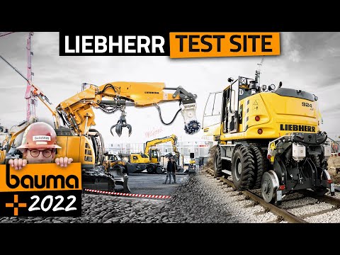 I Tested Liebherr’s New Equipment at Bauma 2022