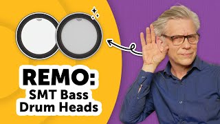 Video thumbnail for Remo | SMT Bass Drum Heads | Sound Demo by Drums Bonedo