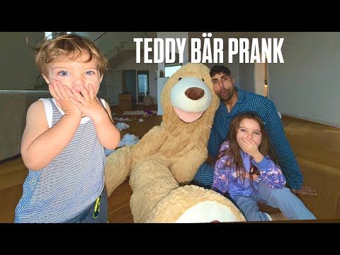 TEDDYBÄR PRANK AN NIDAL UND IMANI 🐻😱