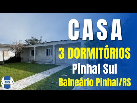 R$ 190.000,00 CASA À VENDA EM BALNEÁRIO PINHAL/RS 
