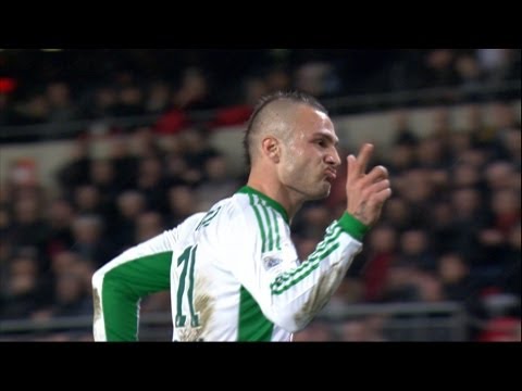 Goal Yohan MOLLO (45' +1) - Stade Rennais FC - AS Saint-Etienne (2-2) / 2012-13