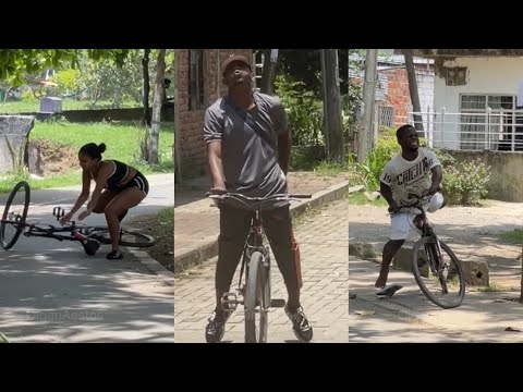 La Bicicleta!🚴‍♀️ ⚠️#broma #humor #viral