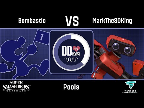Bombastic (Game & Watch) vs MarkTheSDKing (ROB) - Ultimate Pools -  DD15: Revival