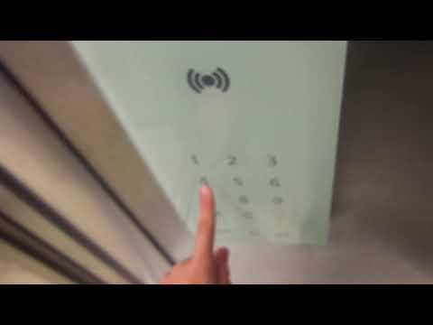 SCENIC Schindler 3300 MRL Traction Elevator at Raduzhny Shopping Center, Babushkinsky in Moscow, RUS