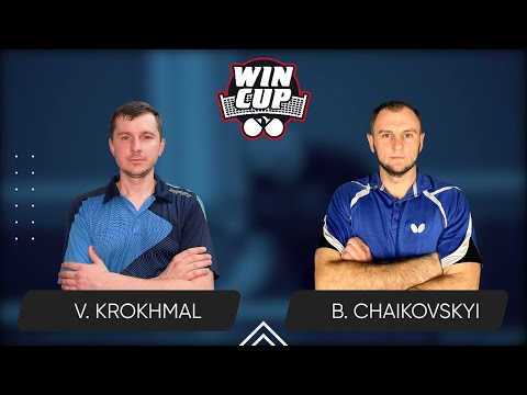16:45 Vitalii Krokhmal - Bohdan Chaikovskyi West 4 WIN CUP 29.01.2024 | TABLE TENNIS WINCUP