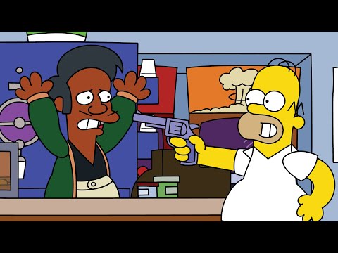 Hungry Homer Robs the Kwik-E-Mart! – The Simpsons Fanimation