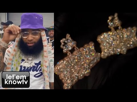 Rapper Yung LB Just Dropped The Bag On Two Crazy Diamond Chains From Avianne Jewelers | Pure Jewelry