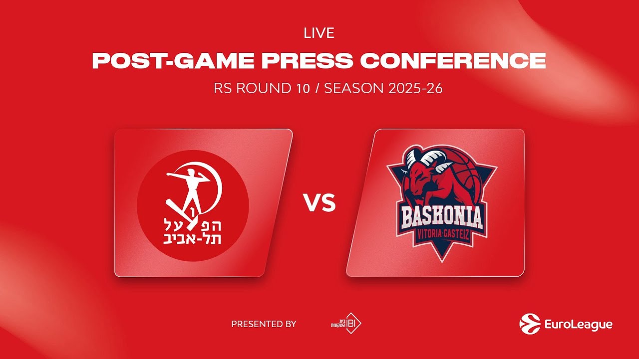 Post- Game Press Conference  | Hapoel IBI Tel Aviv - Baskonia Vitoria-Gasteiz