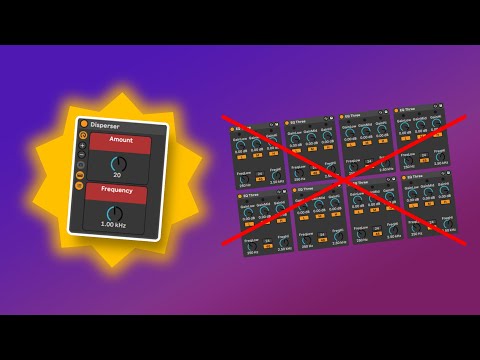 Disperser on Ableton (without stacking multiple instances of EQ Three)