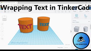 How To | Wrapping Text in TinkerCad