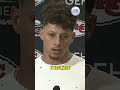 Patrick Mahomes doesn't even know if he looked at the Chiefs Super Bowl banner #shorts