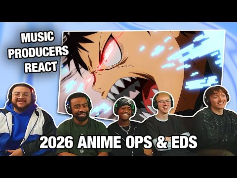 2026 WINTER ANIME OPENINGS & ENDINGS | MUSIC PRODUCERS REACT