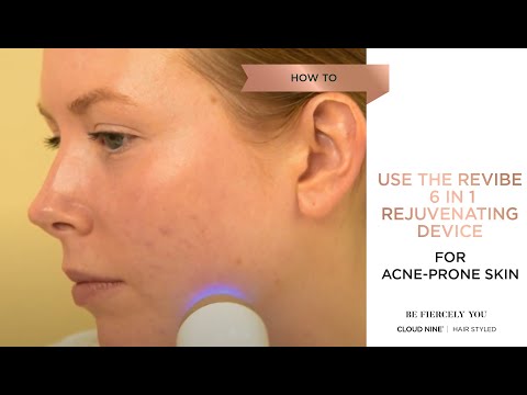 How to use the ReVibe 6 in 1 Rejuvenating Device For Acne Prone Skin // CLOUD NINE BEAUTY