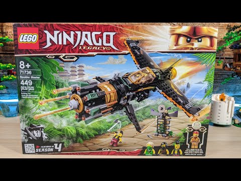 LEGO Ninjago Legacy Boulder Blaster 71736 🎧 Pure Build