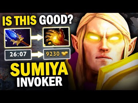 SUPER FAST FARM! SUMIYA INVOKER ALMOST 20K NETWORLD IN 26MINS - DOTA 2 INVOKER 7.20D