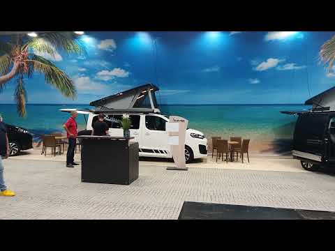 47k Citroen Space Tourer camper van. Clever Vans Vandeo Beach